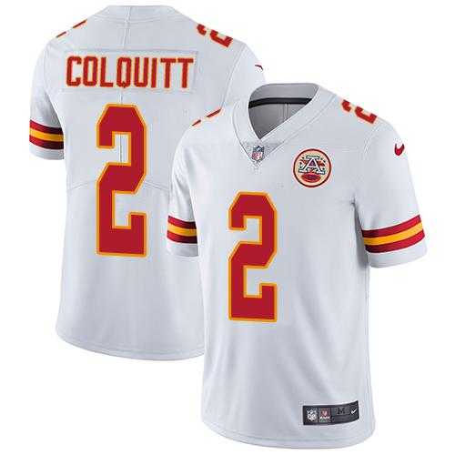 Nike Kansas City Chiefs #2 Dustin Colquitt White NFL Vapor Untouchable Limited Jersey,We sell and wholesale Nike Kansas City Chiefs #2 Dustin Colquitt White NFL Vapor Untouchable Limited Jersey on line form chian!